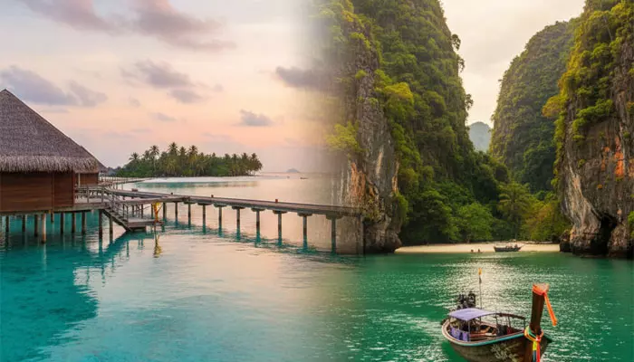 مقایسه کامل دو مقصد رویایی جهان یعنی مالدیو و تایلند